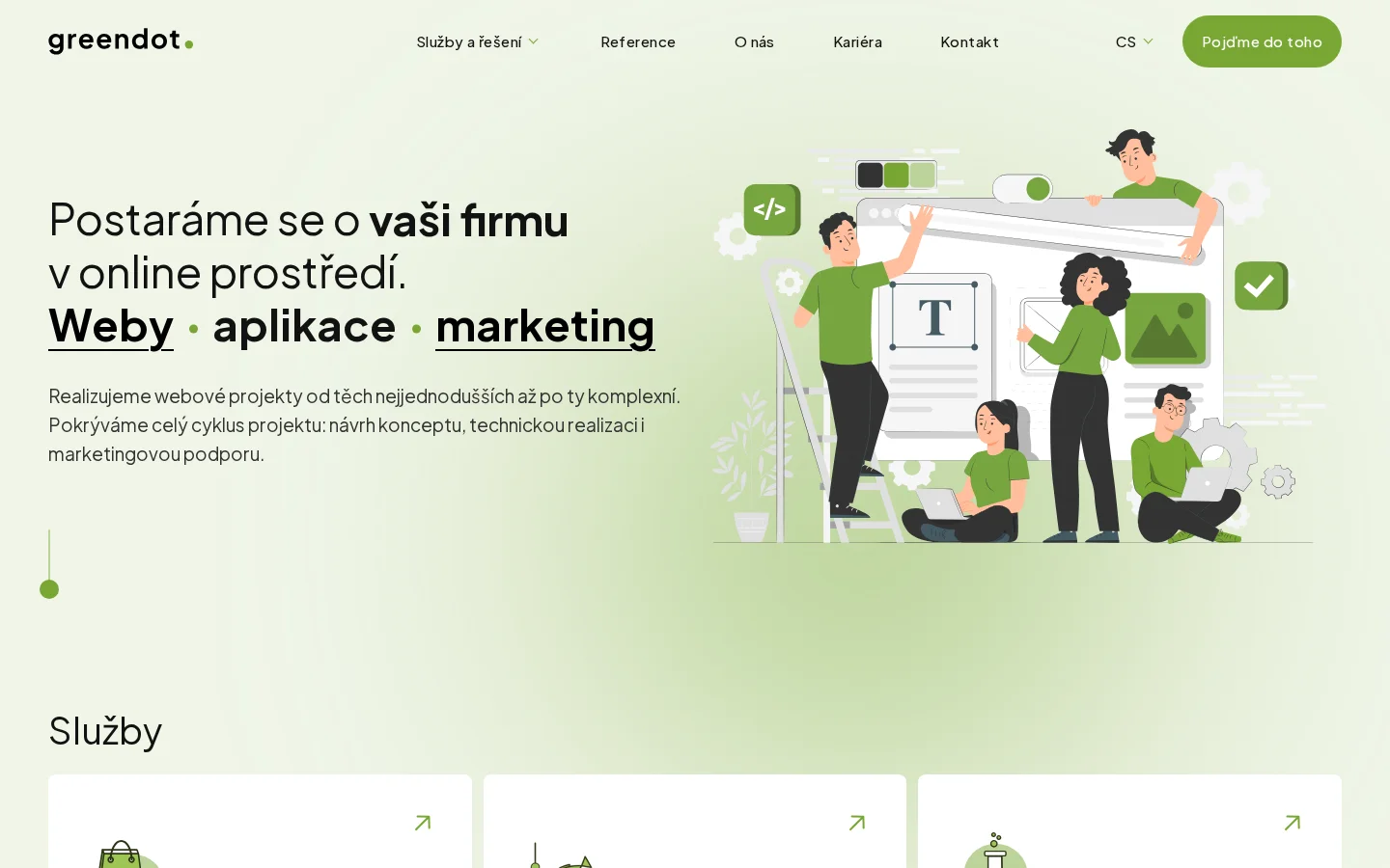 B+K Sklenáři website