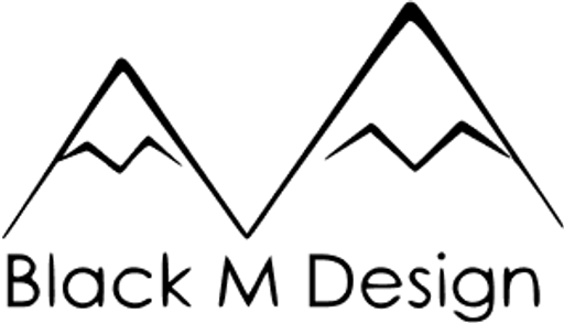 Black M Design logo