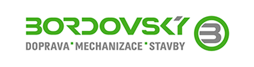 Bordovský - doprava, mechanizace, stavby logo