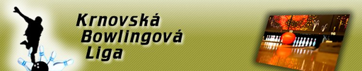 KBL-Krnovská bowlingová liga logo