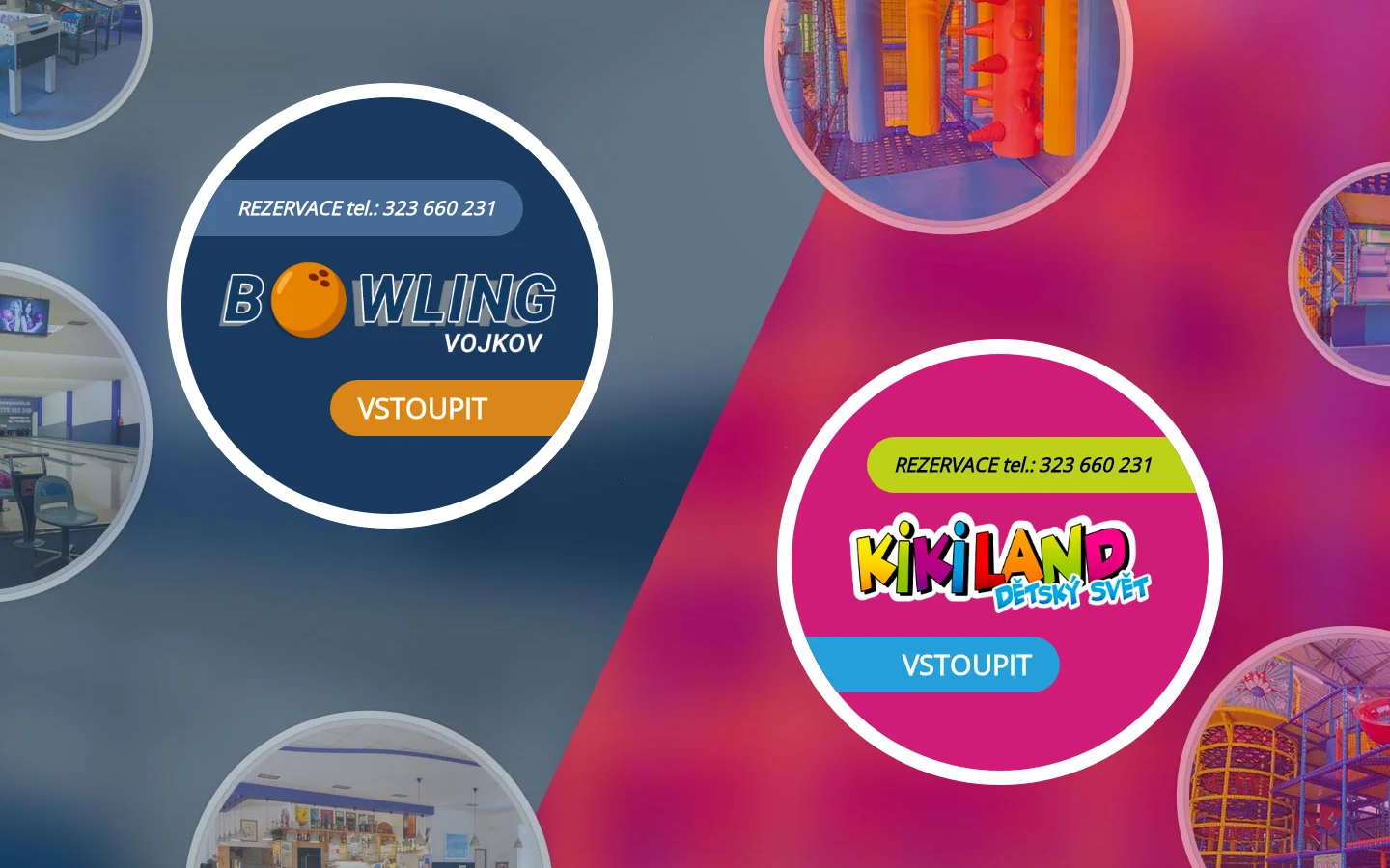 Restaurace Bowling Vojkov website