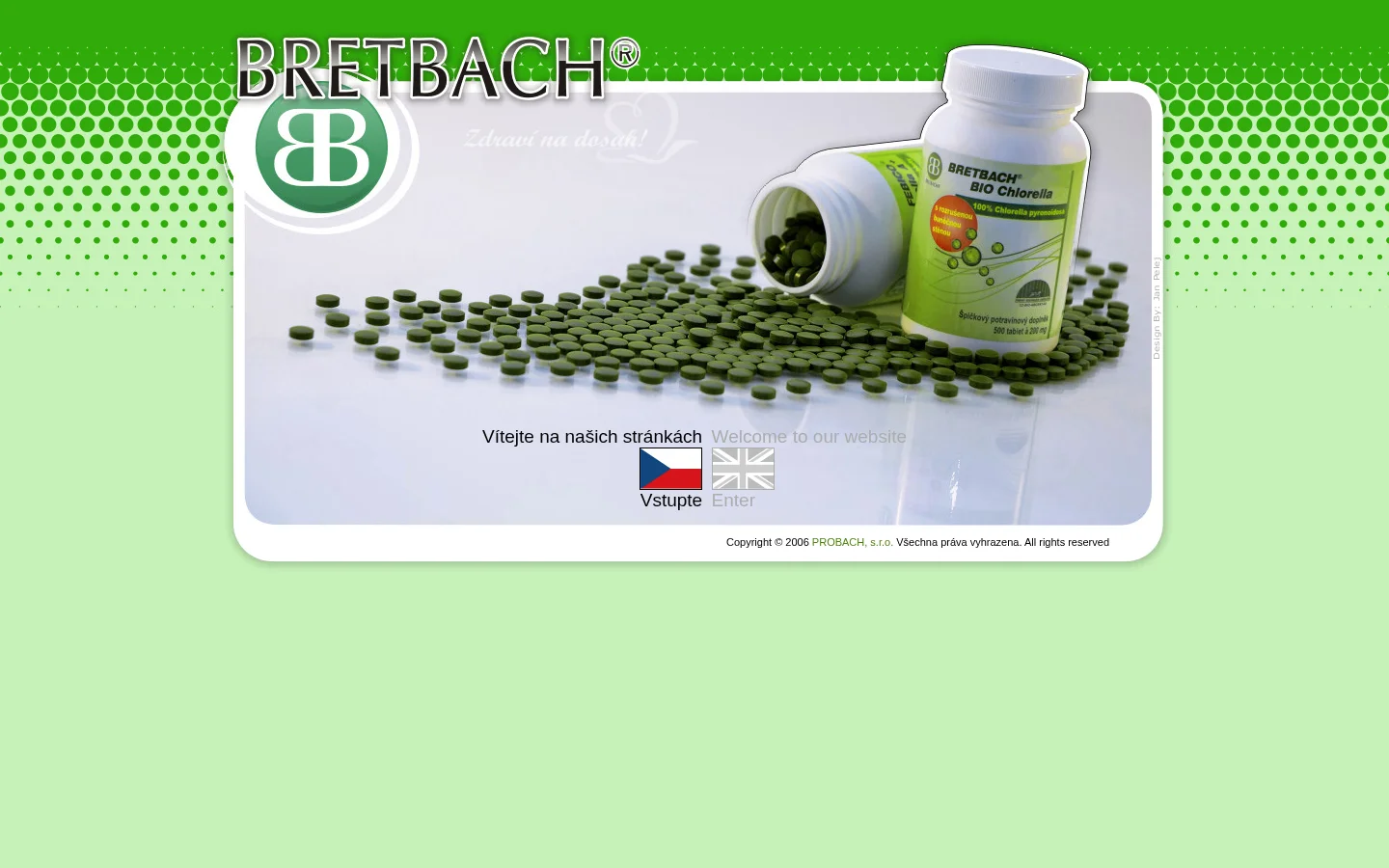 PROBACH, s.r.o. website