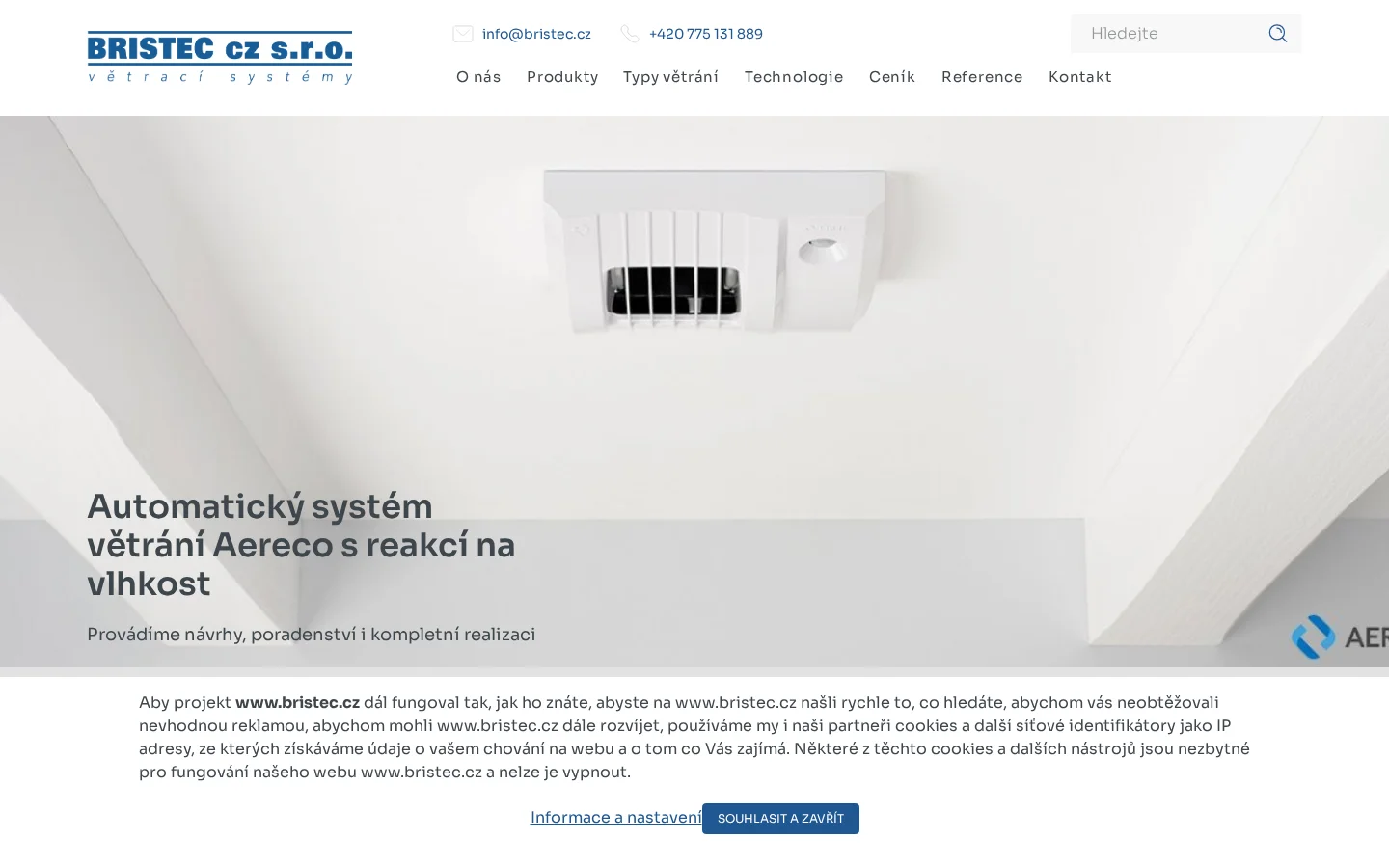 Bristec cz website
