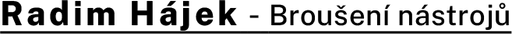 Servis nástrojů - Vítězslav Hájek logo