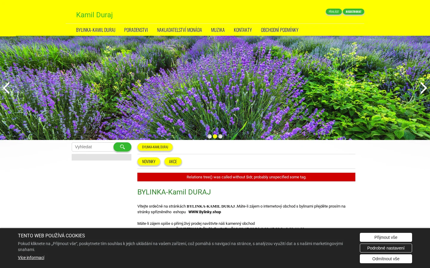 Bylinka.net website