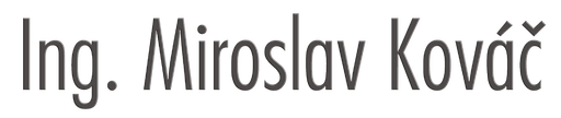 Ing. Miroslav Kováč - Bytový architekt logo