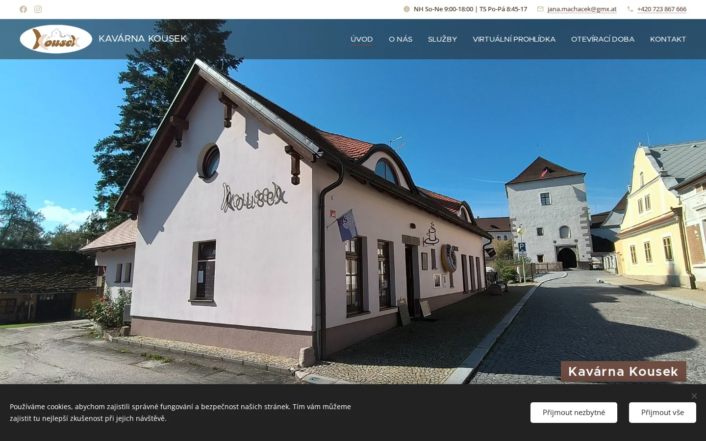 Kousek website