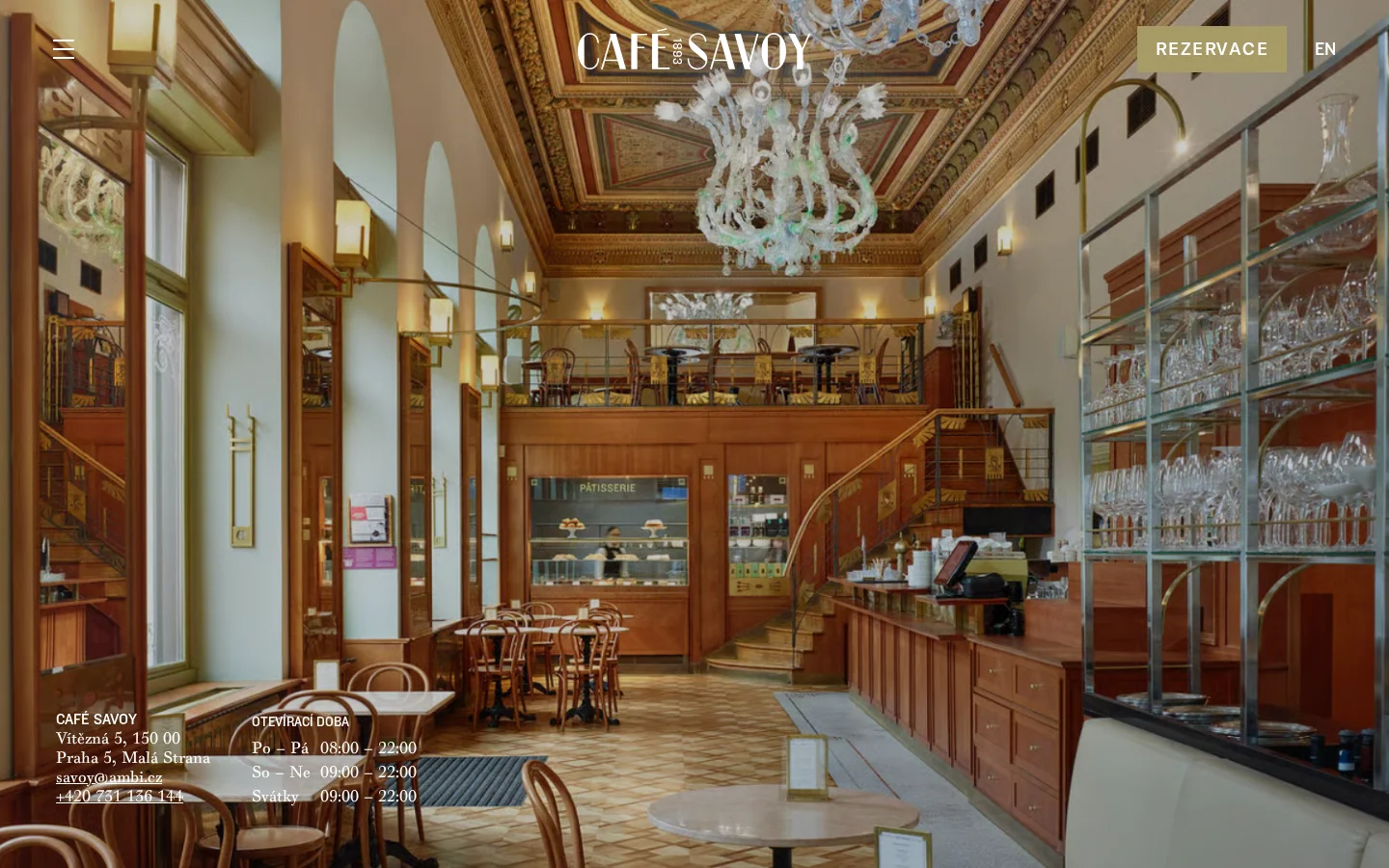Café Savoy website