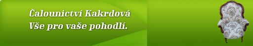Alena Kakrdová - Čalounictví logo