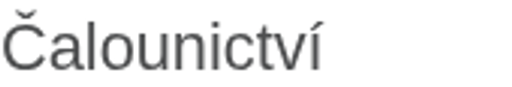 Čalounictví Radek Vejs logo