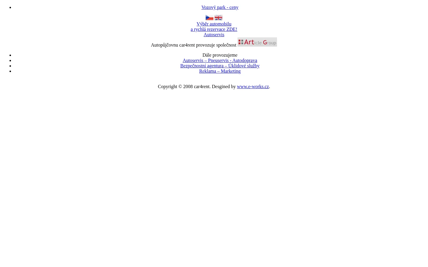 Car4rent website