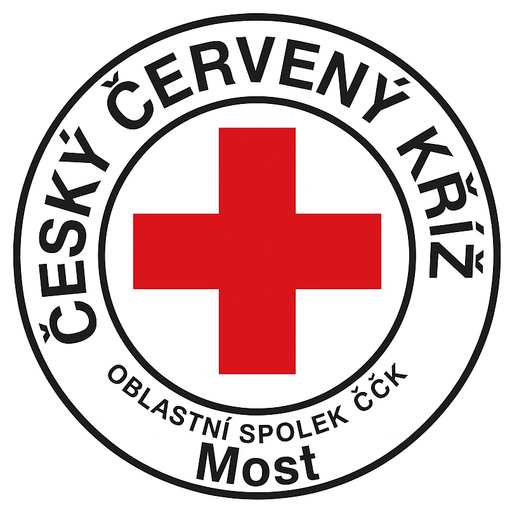 Oblastní spolek Českého červeného kříže Most logo