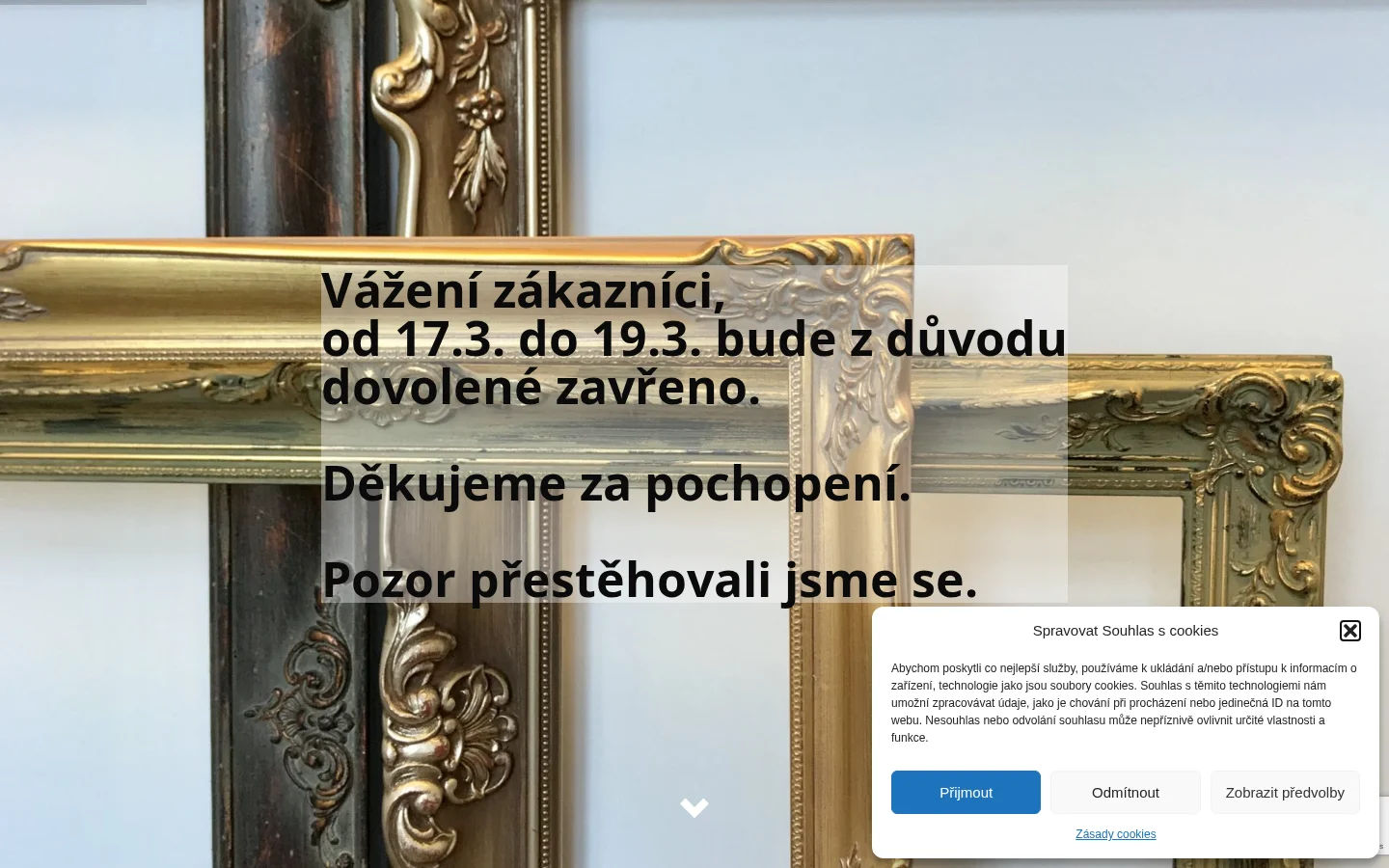 Rámování ČECH a NĚMEC website