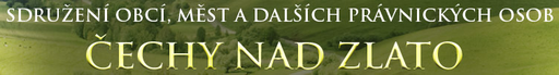 Sdružení obcí, měst a dalších právnických osob Čechy nad zlato logo