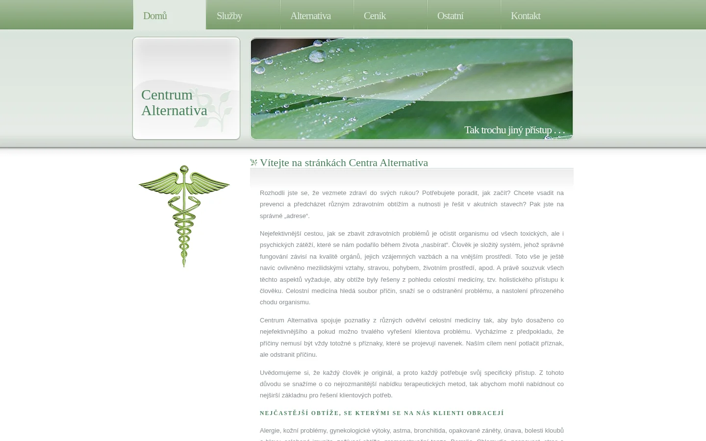 ALTERNATIVA - CENTRUM website