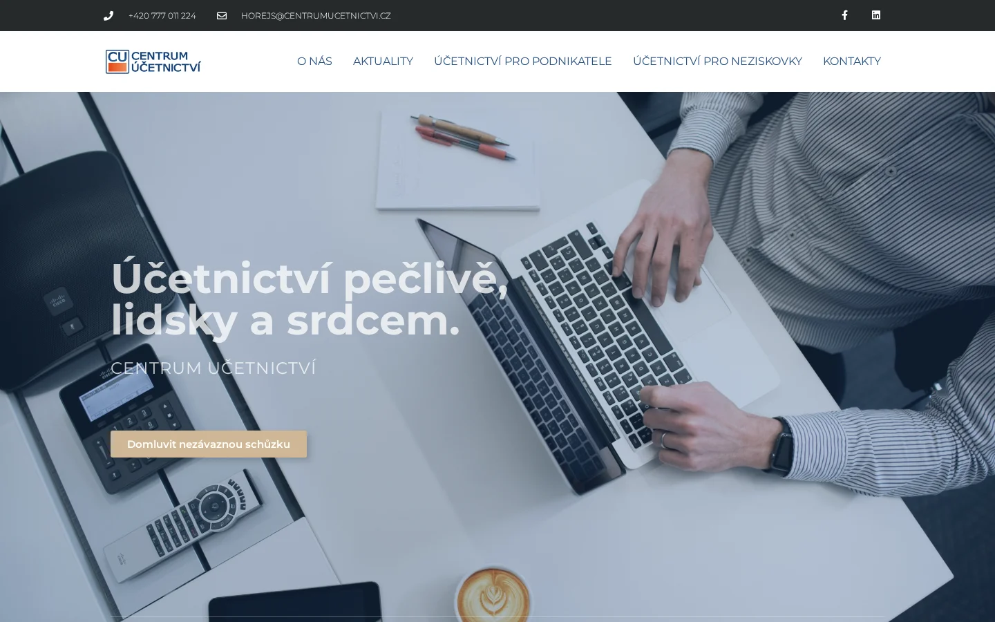 CENTRUM ÚČETNICTVÍ website