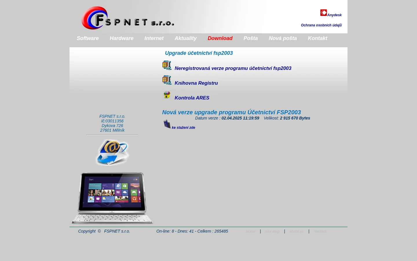 ČETRANS energetika, s.r.o. website