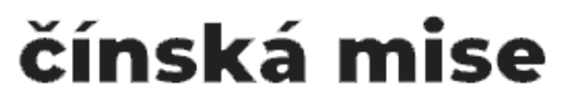 Čínská mise logo
