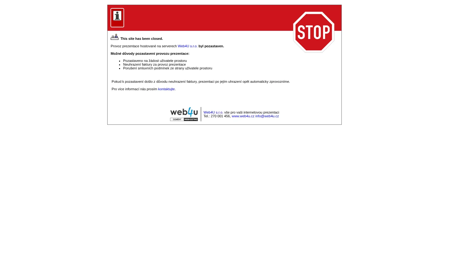 František Kozáček website