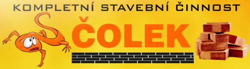 Stavební činnost Čolek logo