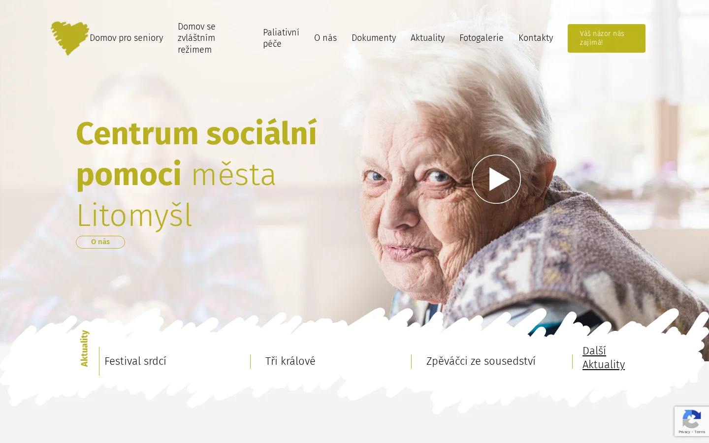 Domov Na Skalce website