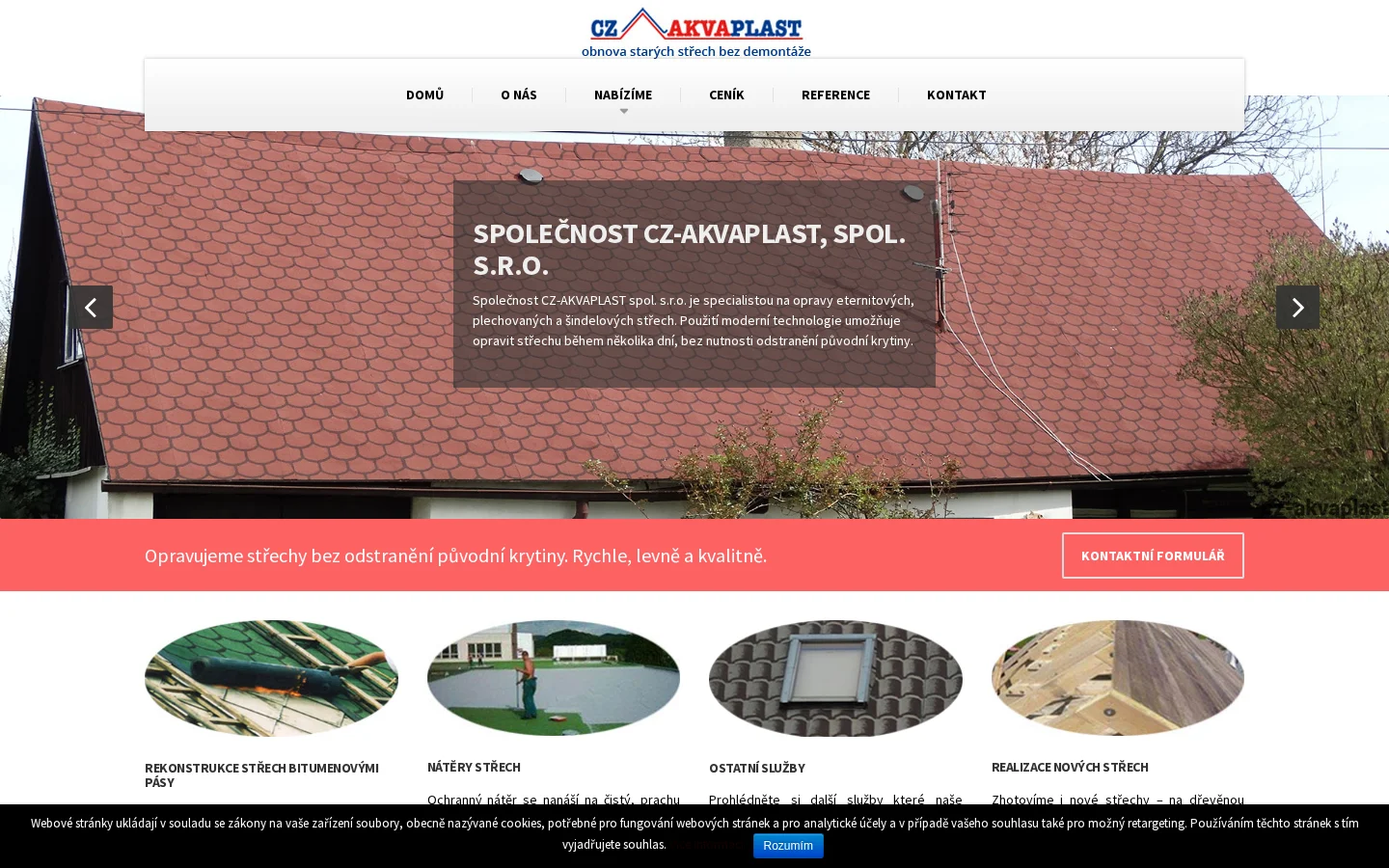 CZ AKVAPLAST website