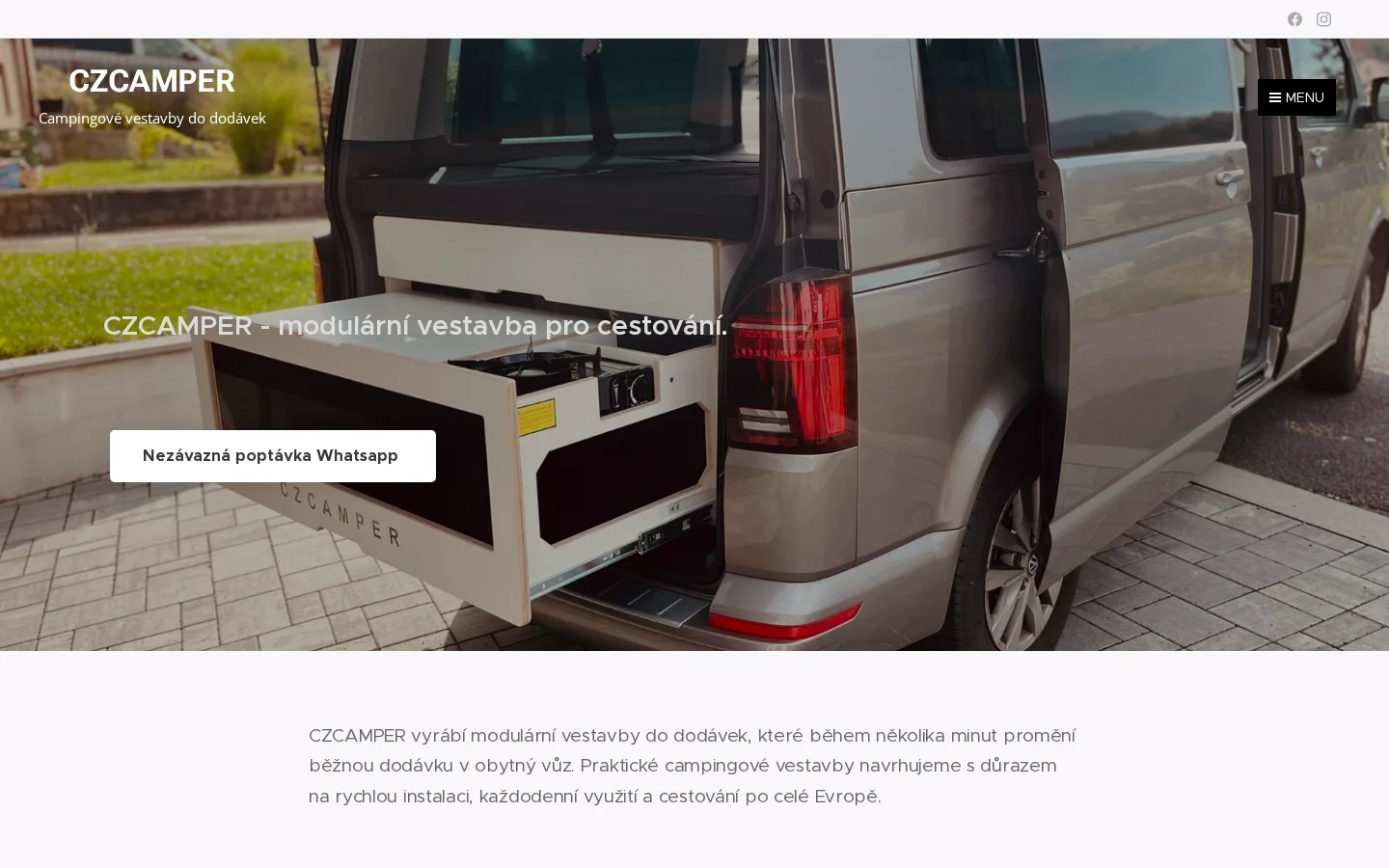 CZcamper.cz website