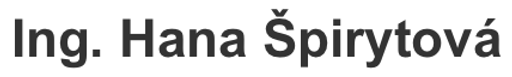Daňový poradce ev. č. 2296 Ing. Hana Špirytová logo