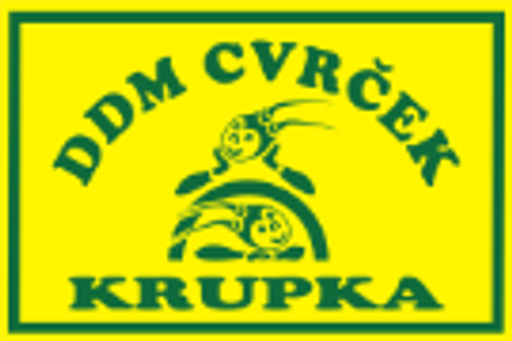 Dům dětí a mládeže Cvrček, Krupka logo