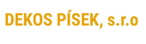DEKOS PÍSEK s.r.o. logo