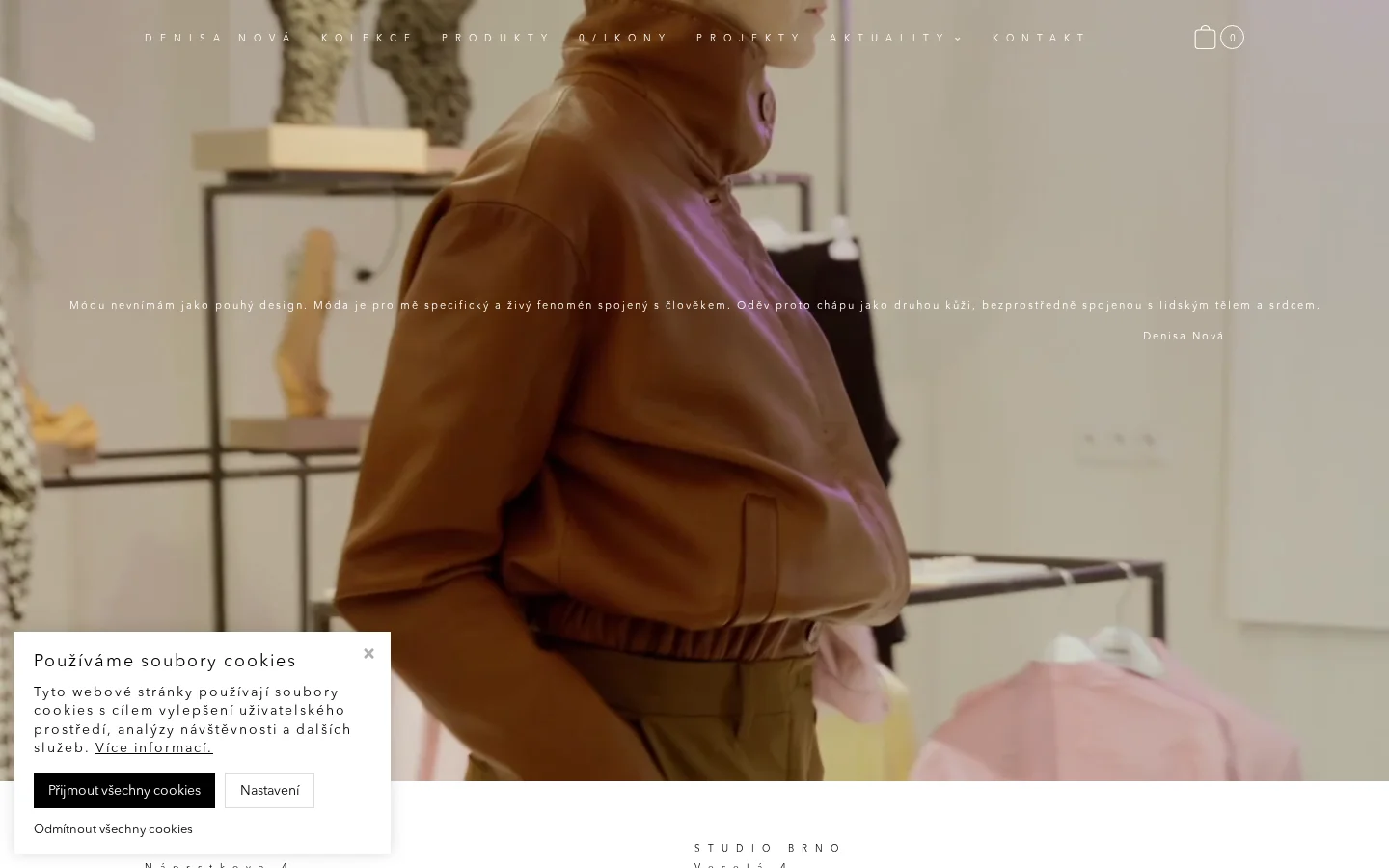 Denisa Nová DNB STUDIO website