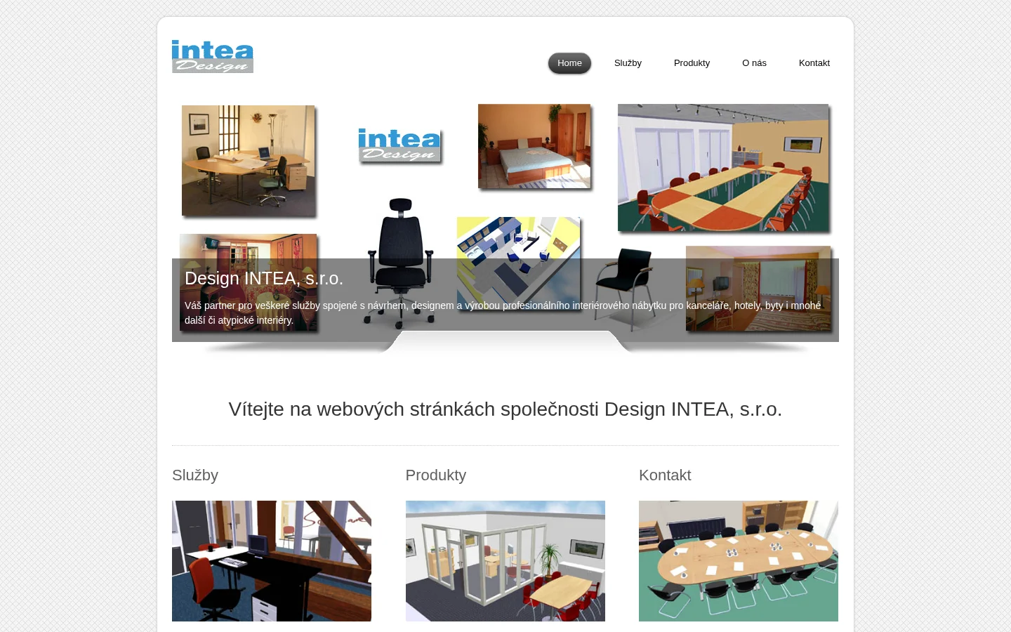 Design INTEA, spol. s r.o. website