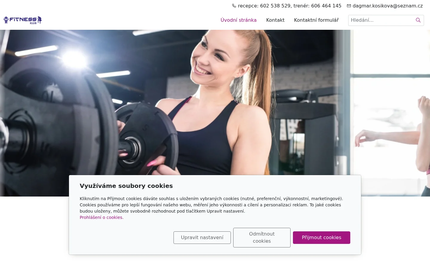Osobní trenérka - Dagmar Hedvika Sehnalová website