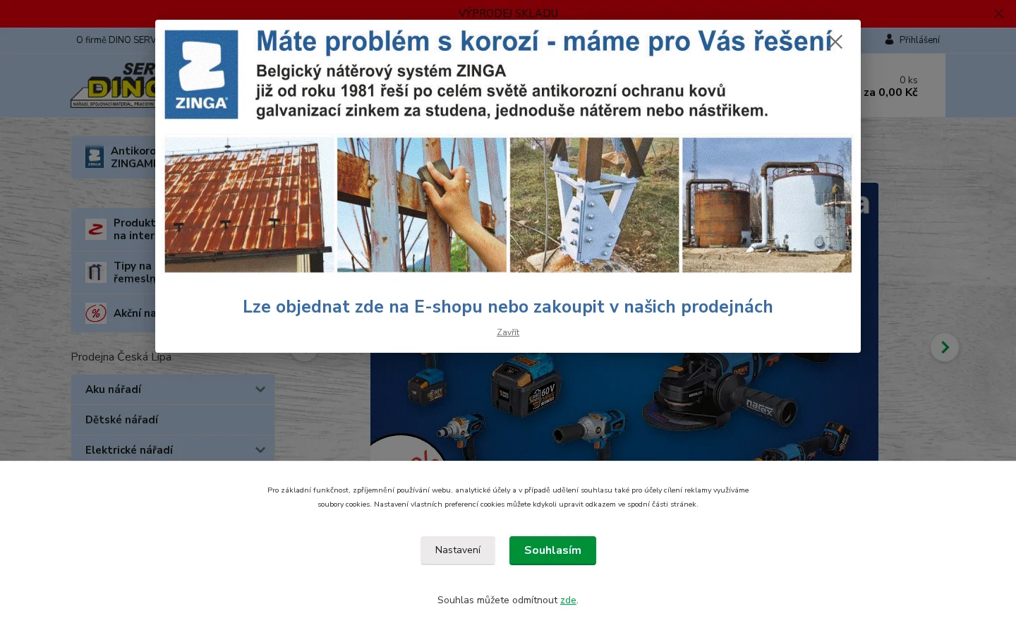 DINO SERVIS s.r.o. website