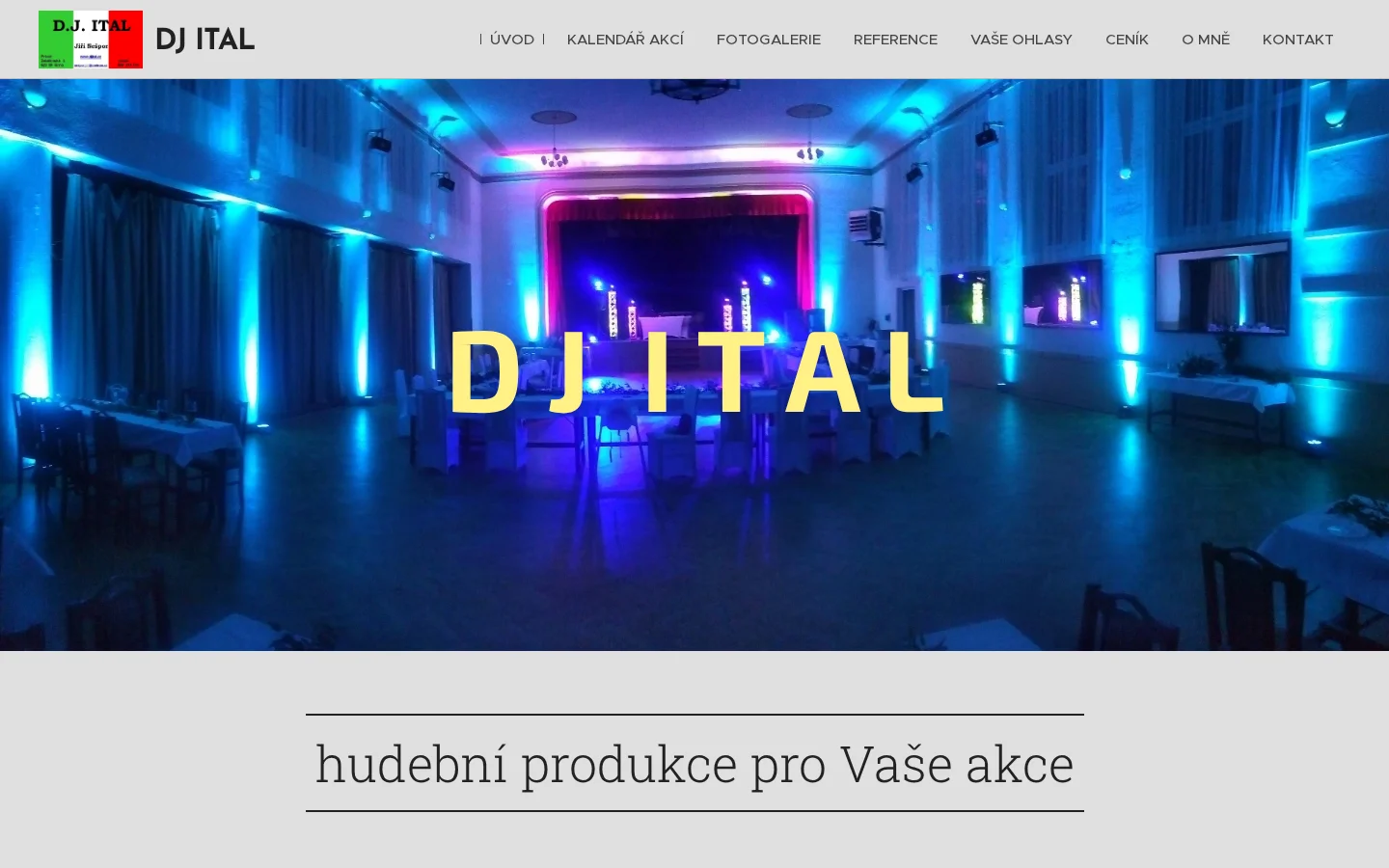 DJ Ital - Jiří Nešpor website