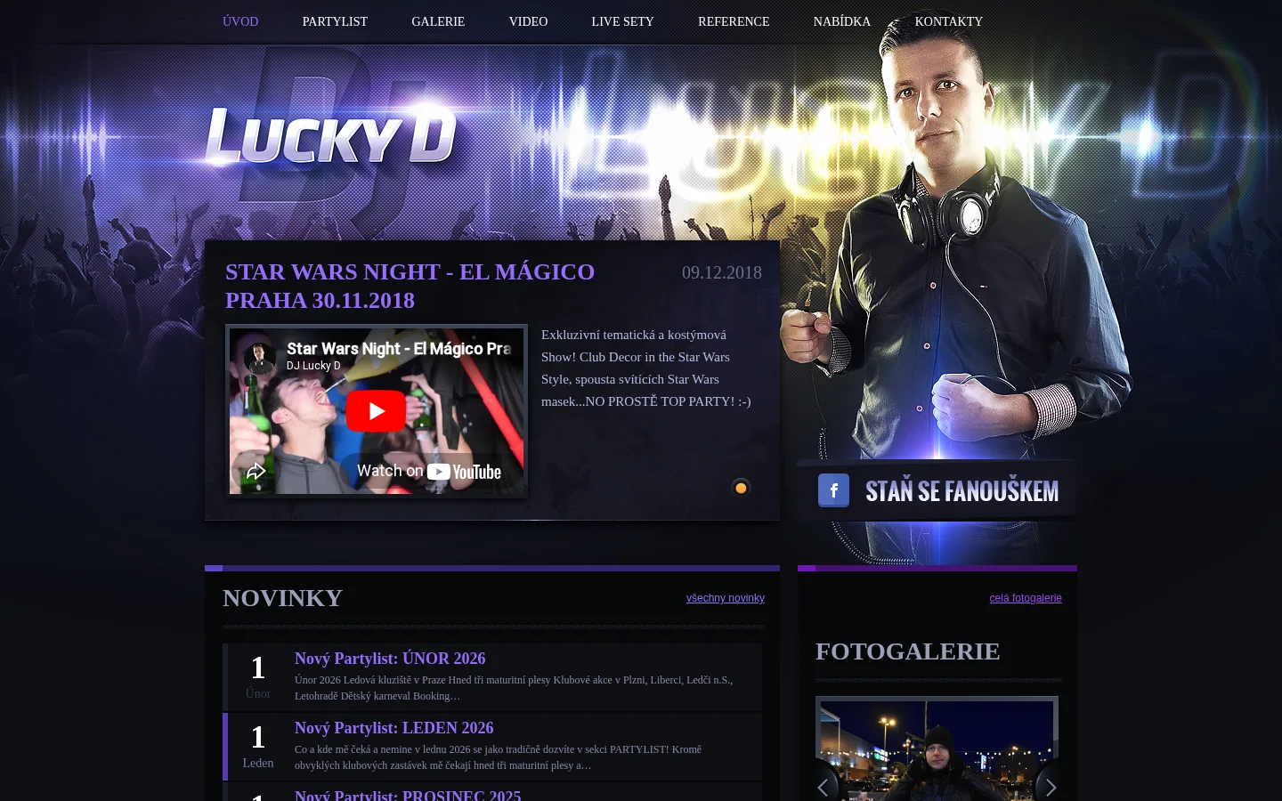 DJ Lucky D website
