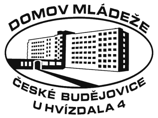 Domov mládeže a Školní jídelna České Budějovice logo