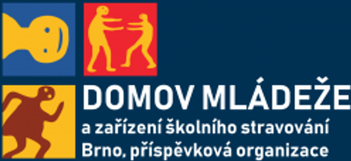 Domov mládeže a zařízení školního stravování Brno logo