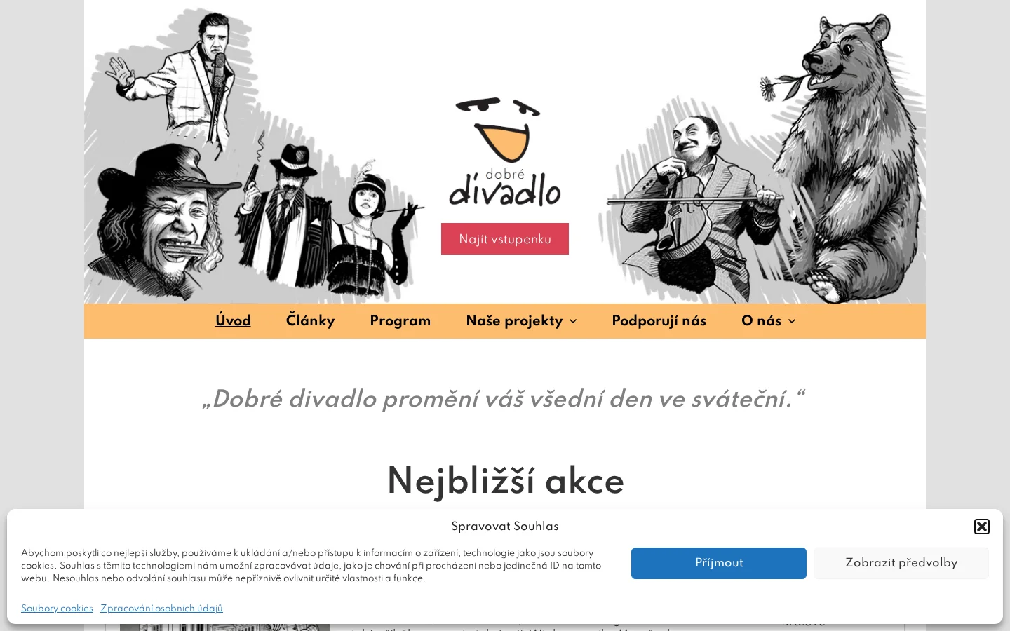 Dobré divadlo z.s. website