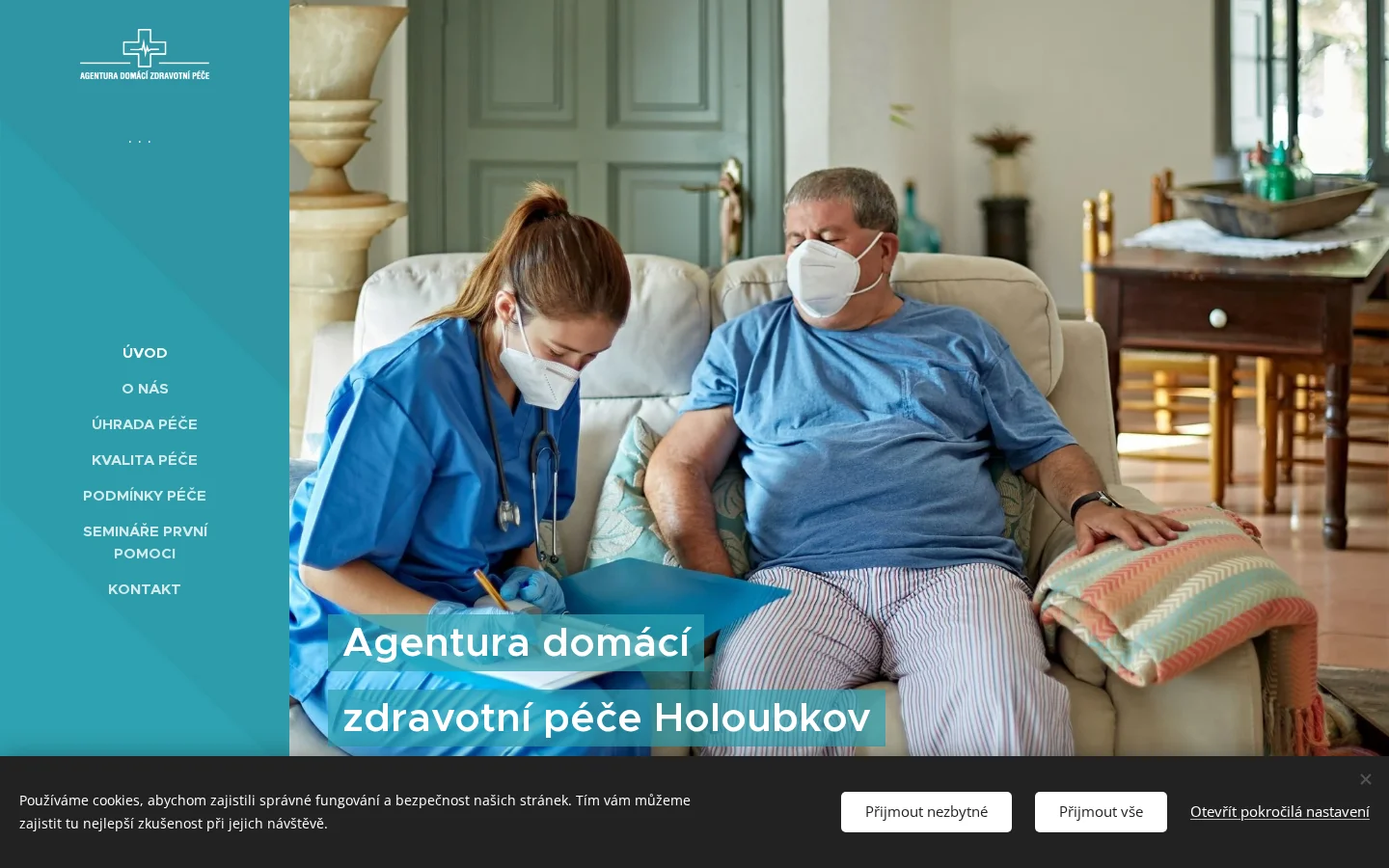 Agentura domácí péče, s.r.o. website