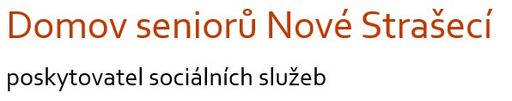 Domov seniorů Nové Strašecí logo