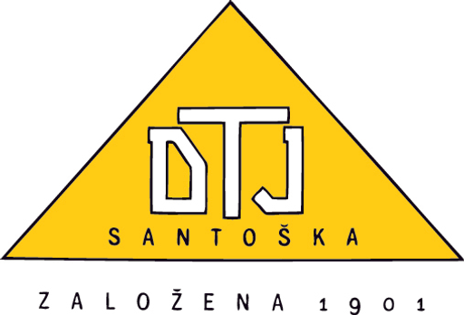 Dělnická tělovýchovná jednota Santoška, z. s. logo