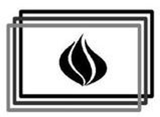Dveře do krbu logo