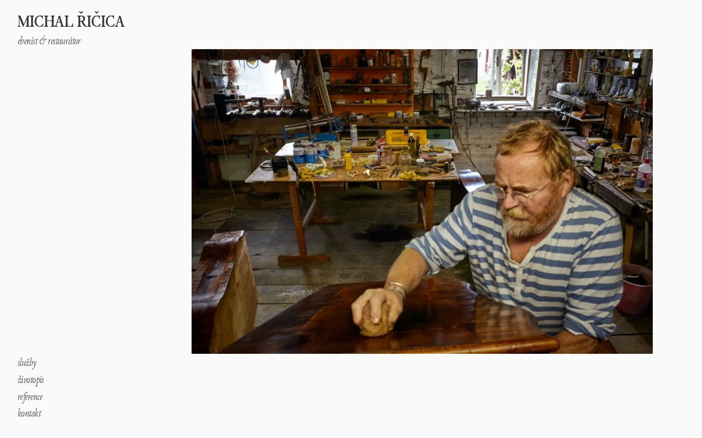 Michal Řičica website