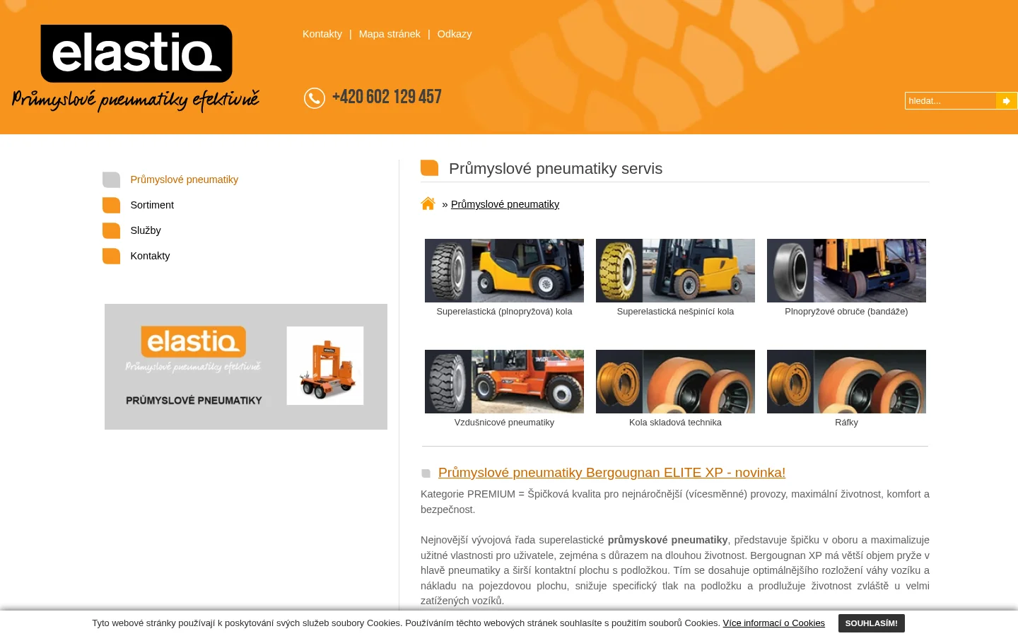 Elastiq website