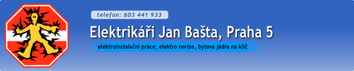 Elektrikář Bašta Jan logo