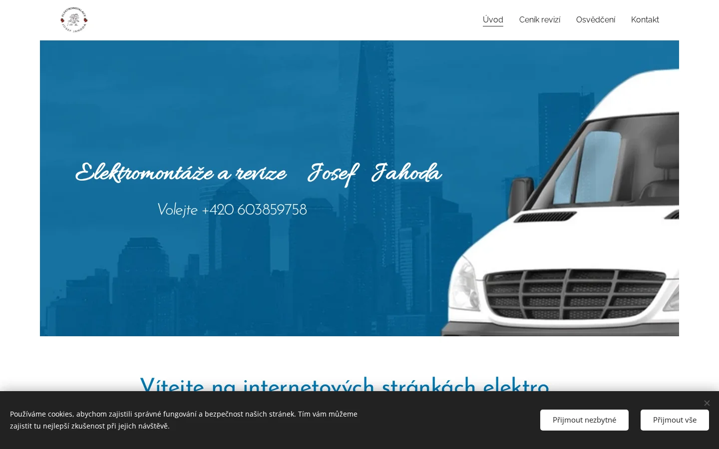 Elektro-Jahoda website