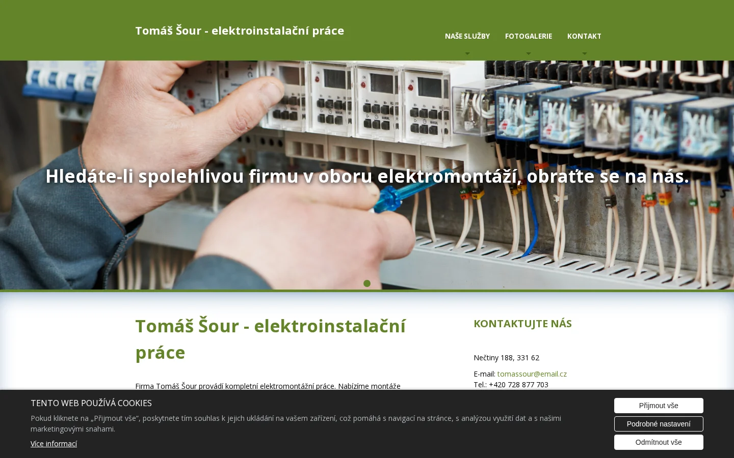 Tomáš Šour website