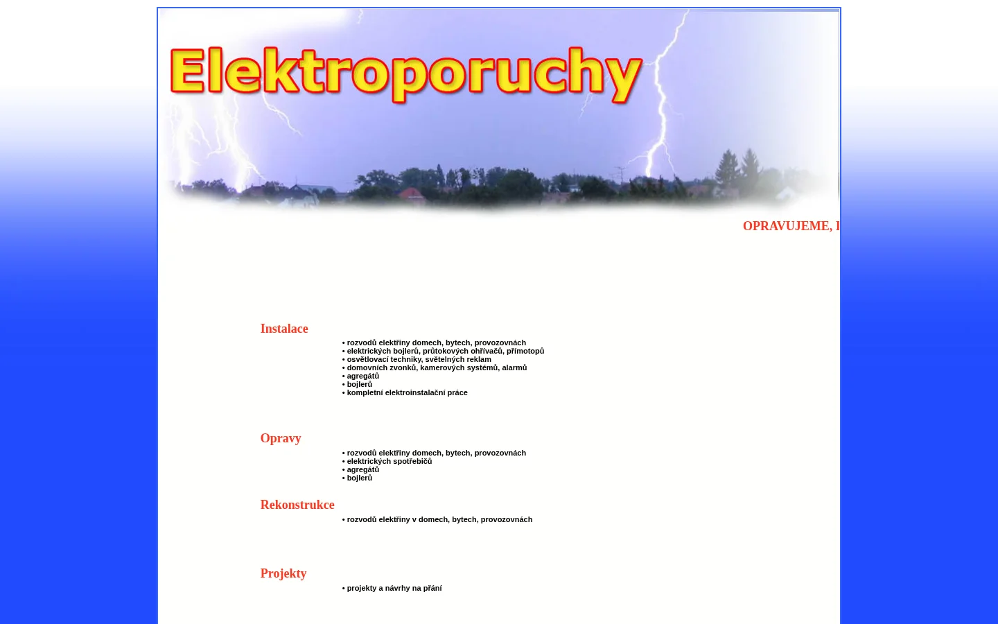 Miloslav Vostárek website