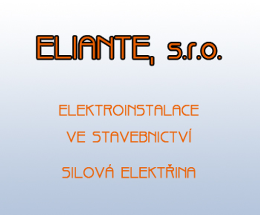 ELIANTE, s.r.o. logo